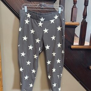Torrid Gray Star Print Leggings